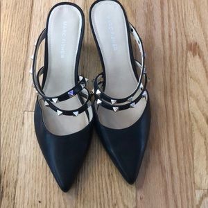 Marc Fisher Studded Kitten Heel